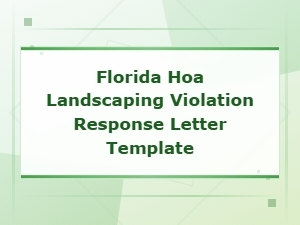 How to Dispute a Florida Hoa Landscaping Violation
